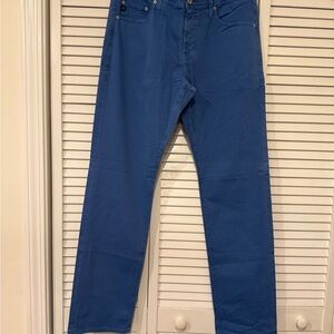 Blue Straight-Leg Jeans - The Graduate